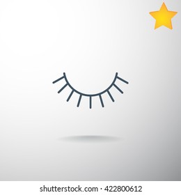Eyelash icon