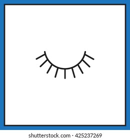 Eyelash icon