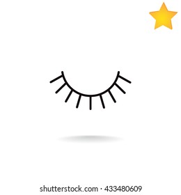 Eyelash icon