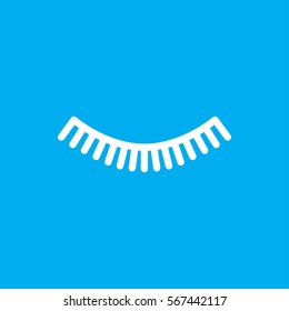 eyelash icon illustration isolated vector sign symbol