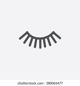 eyelash Icon Vector