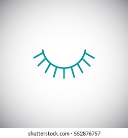  Eyelash icon Vector.