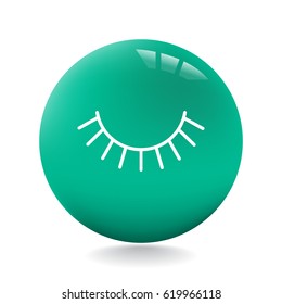  Eyelash icon Vector.