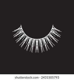 Eyelash Icon, Eyelash Vector, Faux Eyelashes, Eyelash Illustration, Eyelash Logo, Lashes, Lash Vector, Fake Eyelashes, Eye Lash, Lash Illustration, Vector Ilustration Background