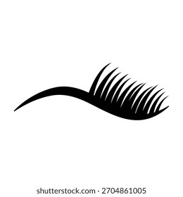 eyelash   logo icon illustration flat