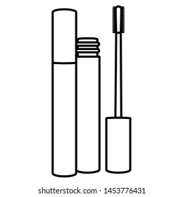 eyelash make up drawing icon