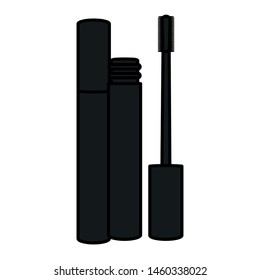 eyelash make up drawing icon