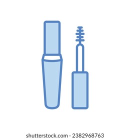 Eyelash Mascara icon isolate white background vector stock illustration