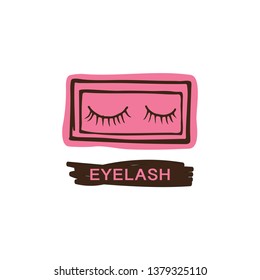 Eyelash vector illustration