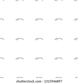eyelashes icon pattern seamless white background. Editable line eyelashes icon. eyelashes icon pattern for web and mobile.