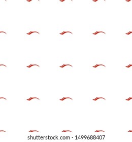 eyelashes icon pattern seamless white background. Editable filled eyelashes icon. eyelashes icon pattern for web and mobile.