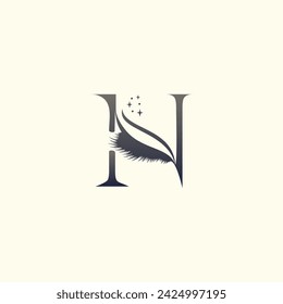 Eyelashes logo design vector for business beauty