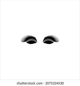 resumen de la plantilla vectorial del logotipo de pestañas