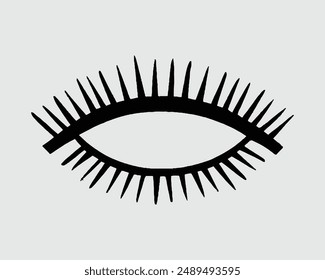 Eyelashes set on white background, Set for growing the eyelashes isolated on white background, Bottled eyelashes of girls, beauty, Professional glamor makeup.eps
