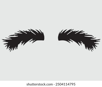 Eyelashes set on white background, girl, salon, vector illustration, mascara, illustration, beauty, eyelash, lash, vector, false, eye.eps
