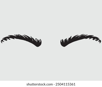 Eyelashes set on white background, eyelash, vector illustration, girl, salon, illustration, vector, false, lash.eps
