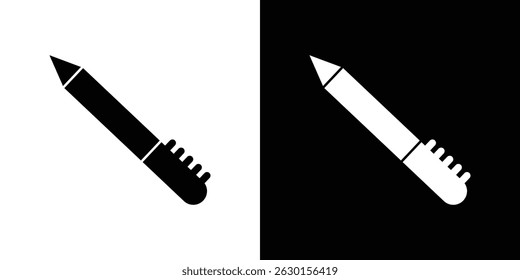 Eyeliner icon symbol pictogram. UX UI icon