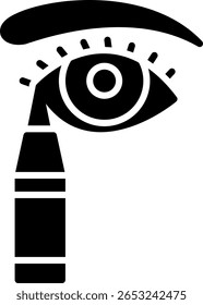 Vetor de design de ícone criativo novo delineador
