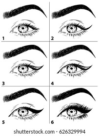 Eyeliner Step By Step