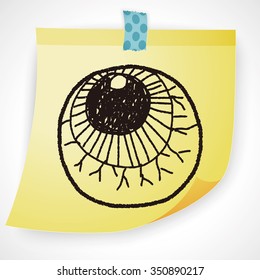 eyes ball doodle