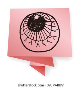 eyes ball doodle