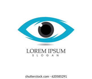 Eyes care logos 