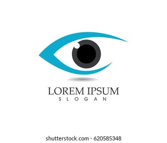 Eyes care logos 