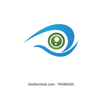 Eyes care logos Template