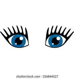 Look Me Hand Drawn Vector Illustration Stock Vector (Royalty Free ...