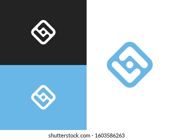 Eyes clinic logo. Ophthalmology of the emblems. Stylized eyes and letters L. Vision concept idea. Vector stylized eye sign with up and down arrows.