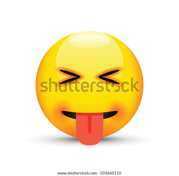 Eyes Closed Tongue Out Emoji เวกเตอร์สต็อก ปลอดค่าลิขสิทธิ์ 503660110 Shutterstock 6887