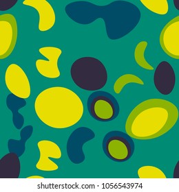 Eyes of creature seamless pattern. Suitable for screen, print and other media.