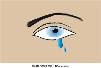 Sad Eyes Drawing Images Stock Photos Vectors Shutterstock