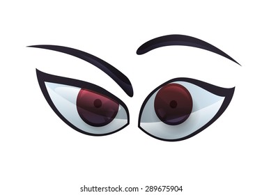 Eyes design over white background, vector illustration
