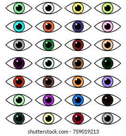 eyes of different colors