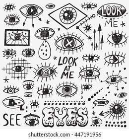Eyes doodles