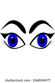 eyes of emotion vector