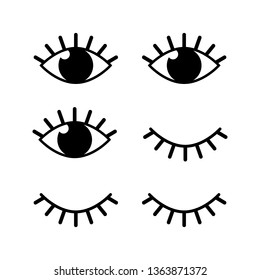 Eye Eyelash Seamless Pattern Vector Stock Vector (Royalty Free ...