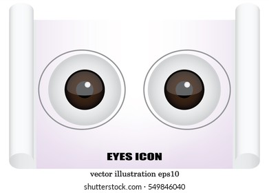 eyes icon.