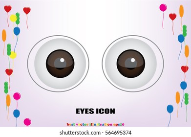 eyes icon.