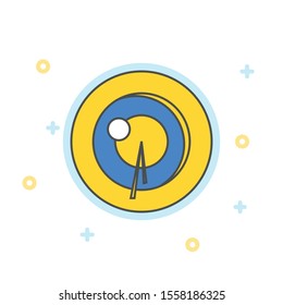 Eyes Icon, eyes care vector flat style