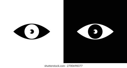 Eyes icon design concept. vector flat icons