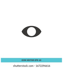 eyes icon vision symbol design element logo template vector eps 10