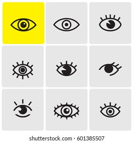 Eyes icons