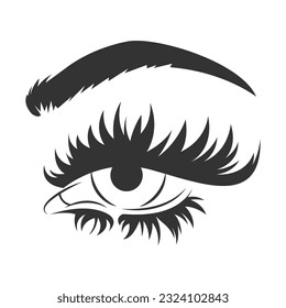 Eyes logo icon design illustration