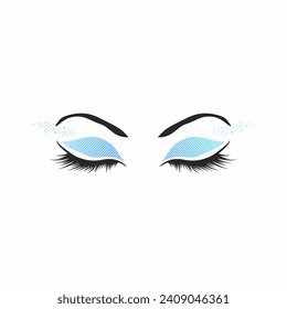 eyes logo simple clean and elegance