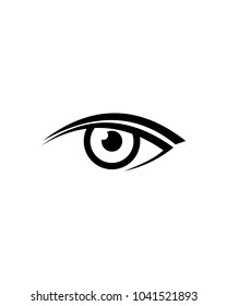 eyes logo template
