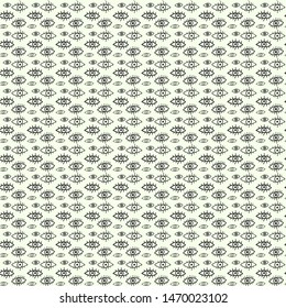 Eyes pattern in doodle style with white background.
Seamless pattern for wallpaper, web sites,wrapping paper,for fashion prints, fabric, design.