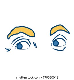 Eyes pop art
