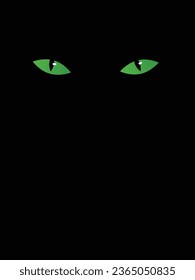 eyes of predator, vector illustration